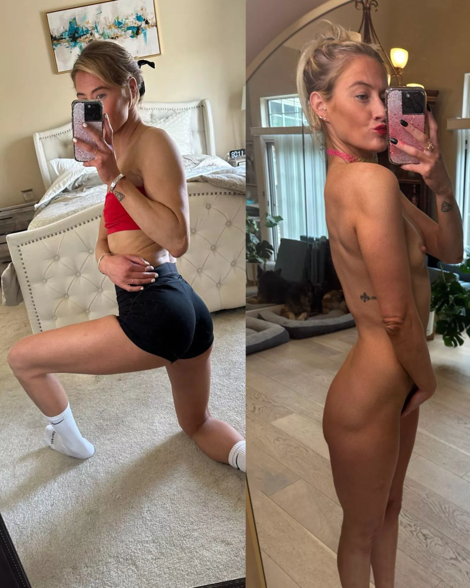 I am so happy...all the time in the gym is finally paying off :) posted by milf_jennaxoxo