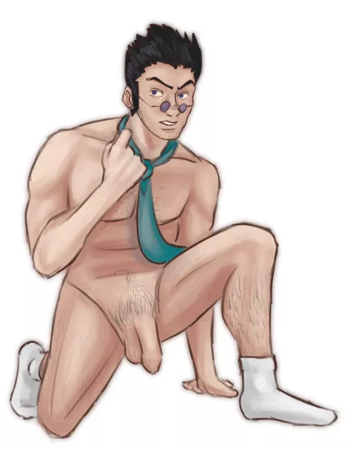 Leorio Paradinight [by me] by AriesBaraArt