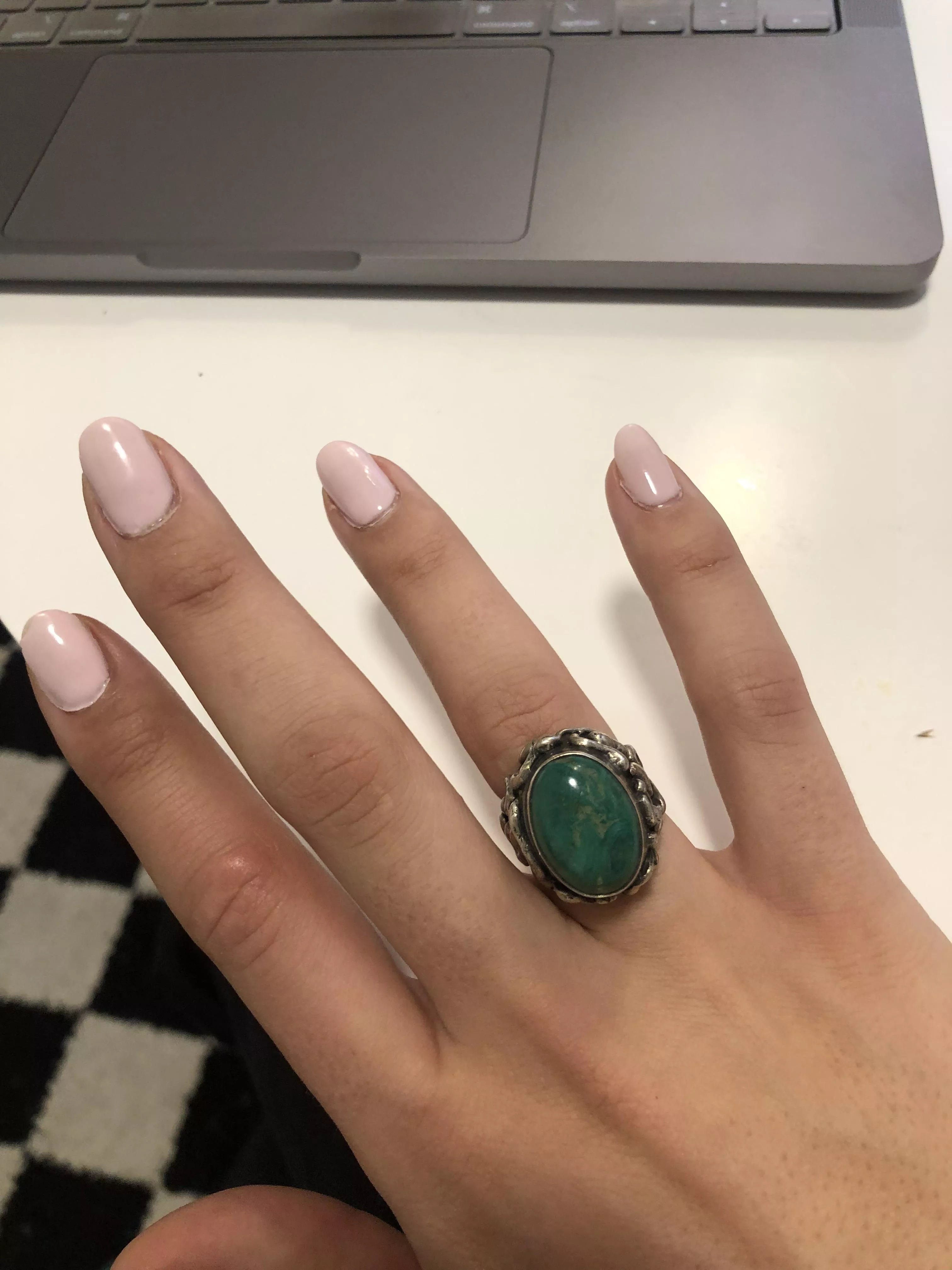 loving my nails.  posted by ShiftAccomplished579