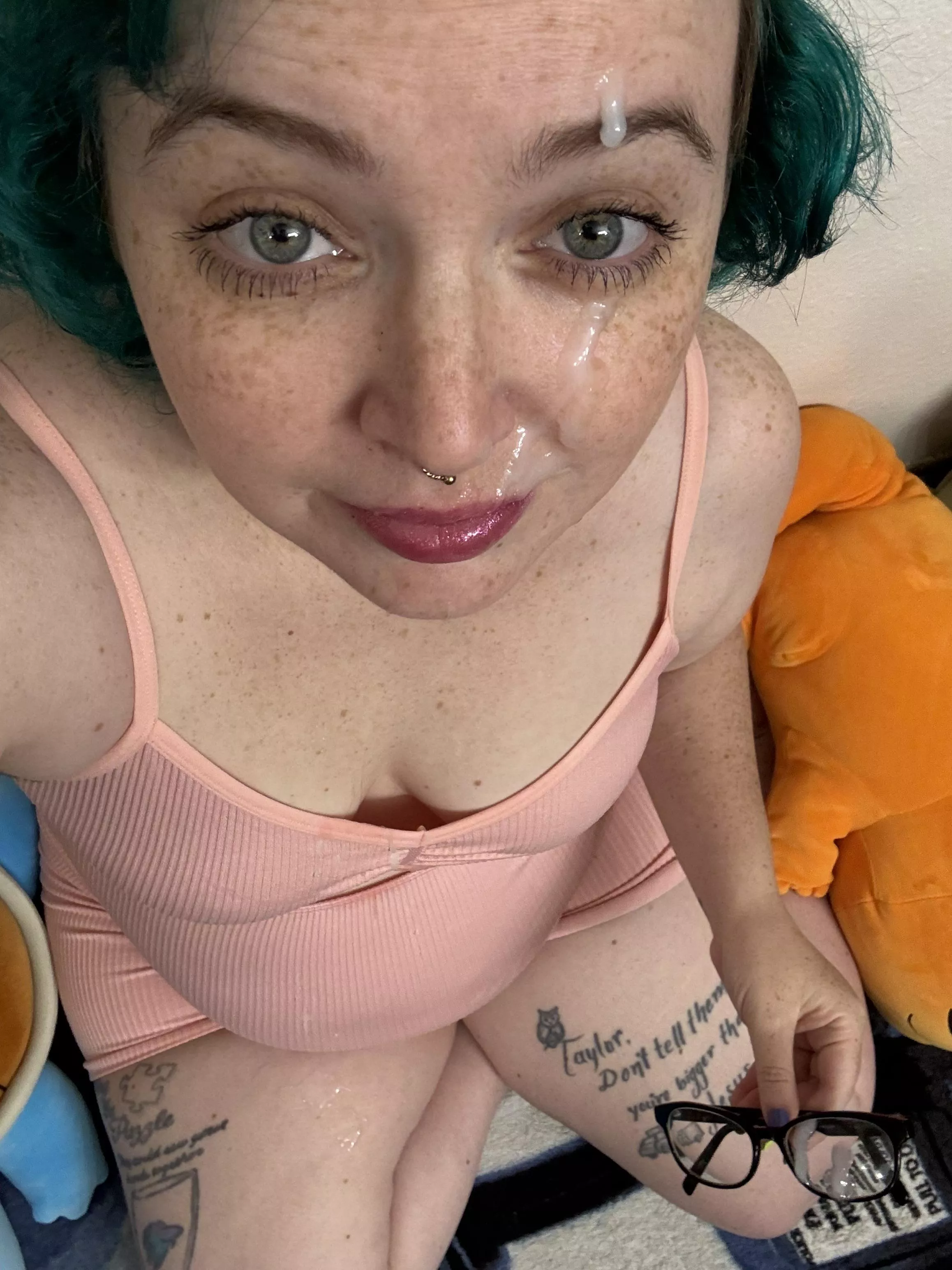 My glasses caught most of it  posted by Mrscthulhucultist