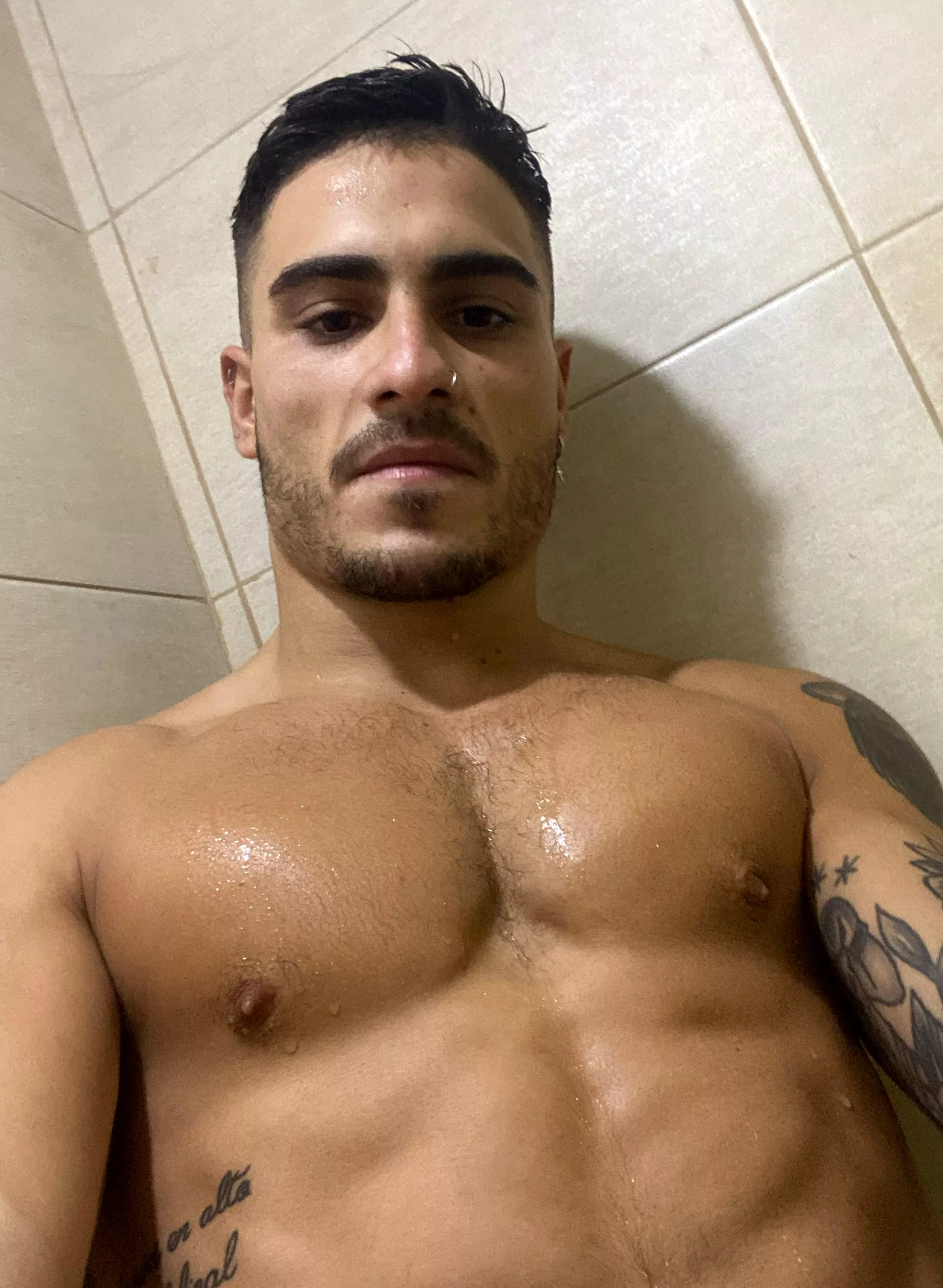  post soccer game shower, need some company?  posted by OlieTheKing