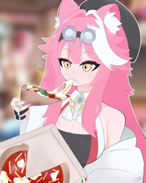 Raora Panthera fanart by me by Lunyaru