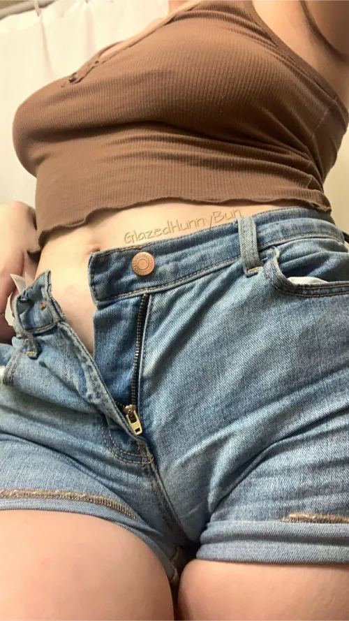 Denim doesn't always hide everything by GlazedHunnyBun