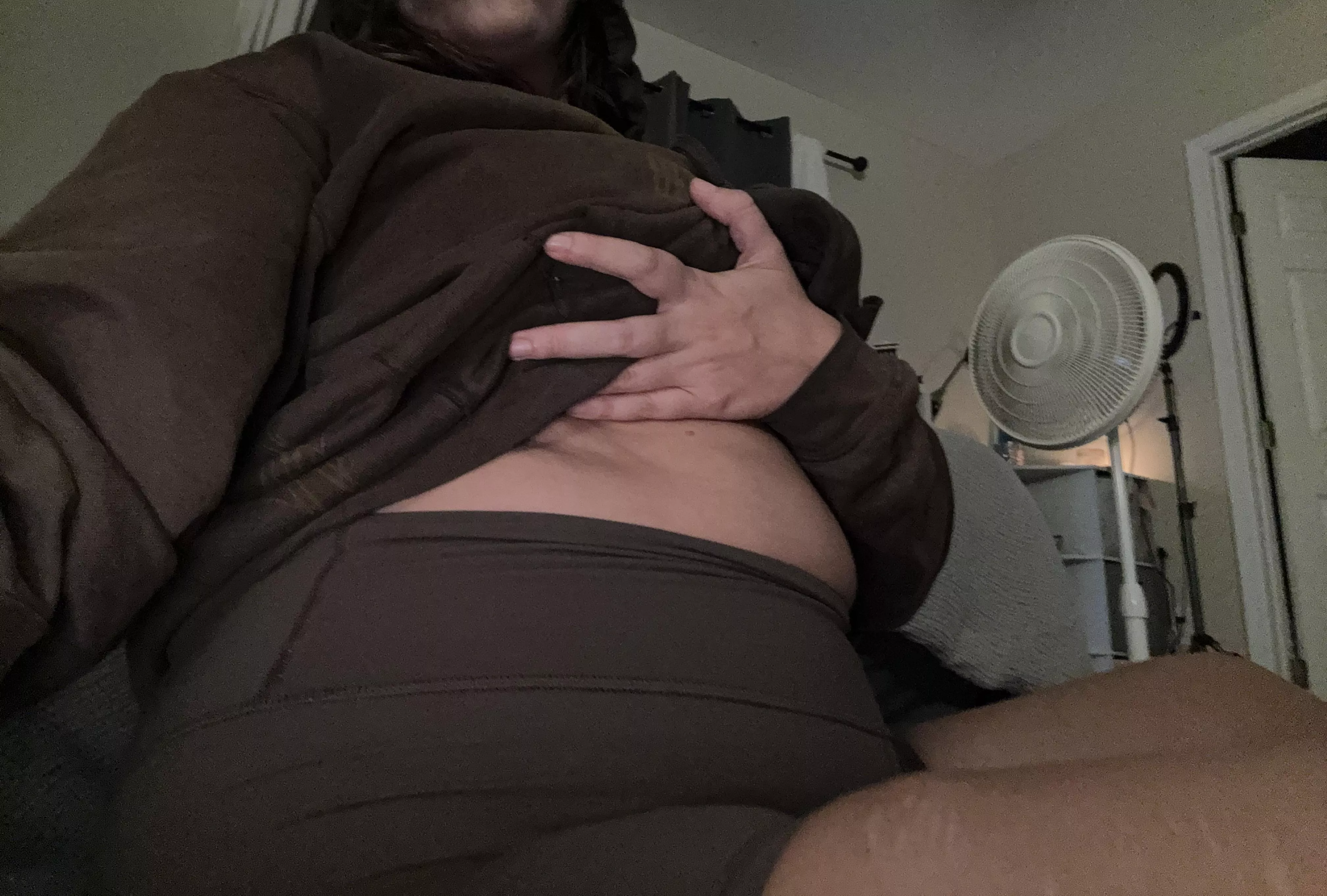 Double belly starting? 😱 posted by bellagirlsbelly