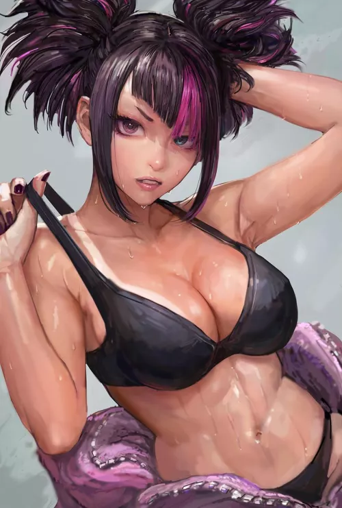 Juri (miche) [Street Fighter] by Kuro-Oji