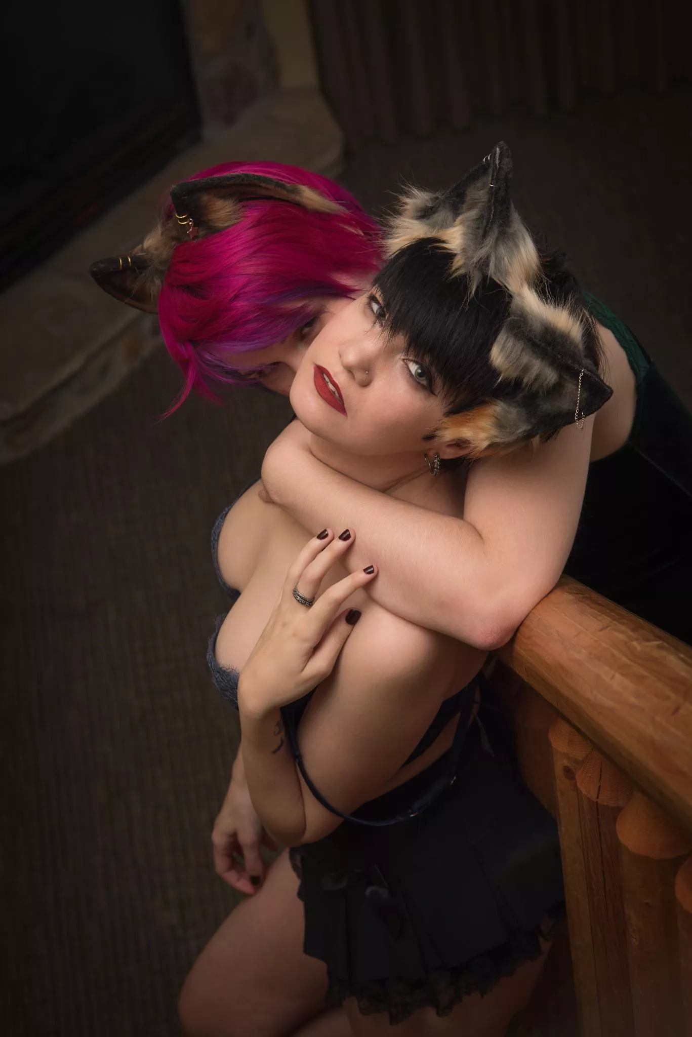 Luna and April posted by pirateteaparty