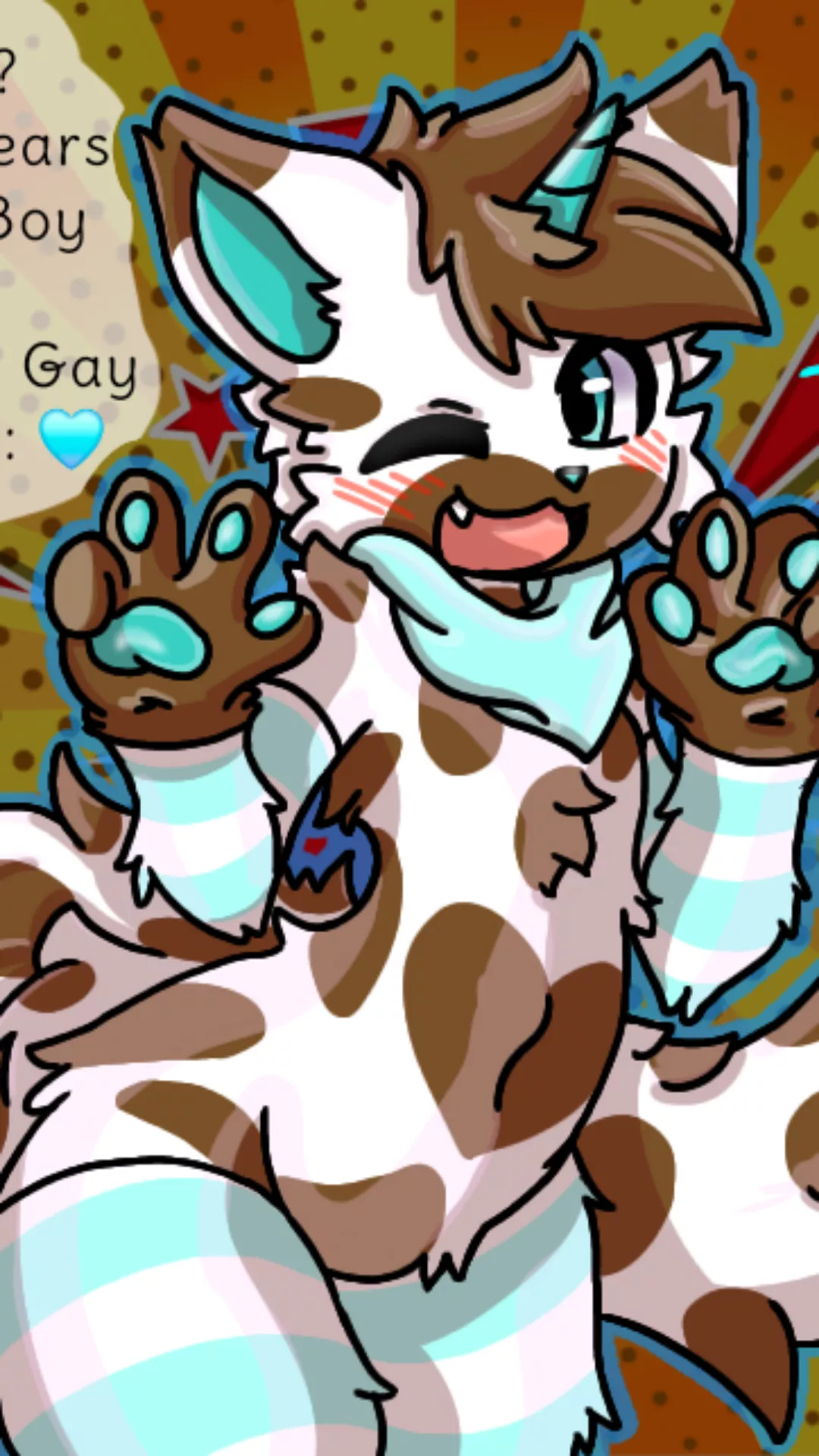 Marshmallow posted by Banani_the_cat