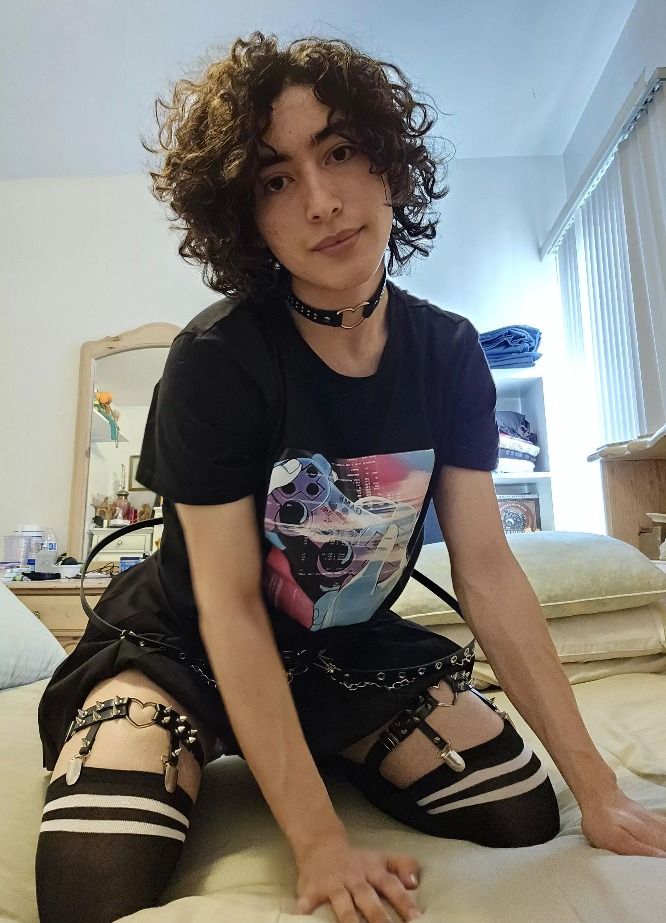 My first femboy outfit <3 posted by hi_doodle