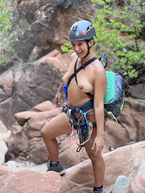 Pro: nude. Con: slot canyons are cold! by paintwithbabeross