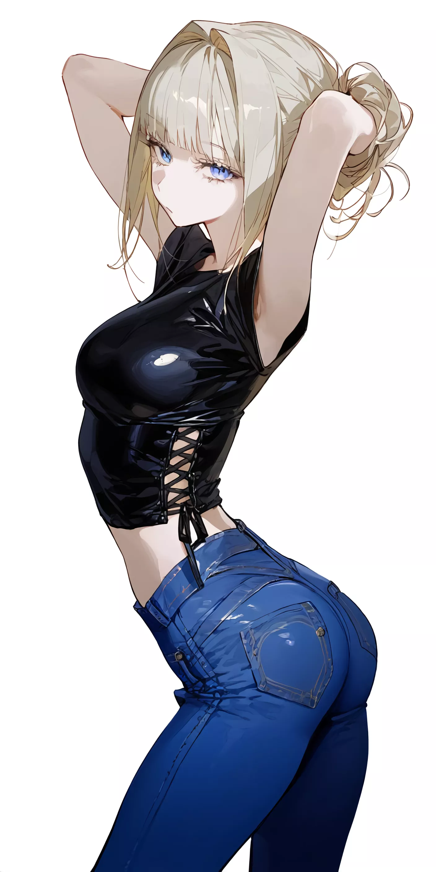 Tight Leather & Denim  posted by CheetahSperm18