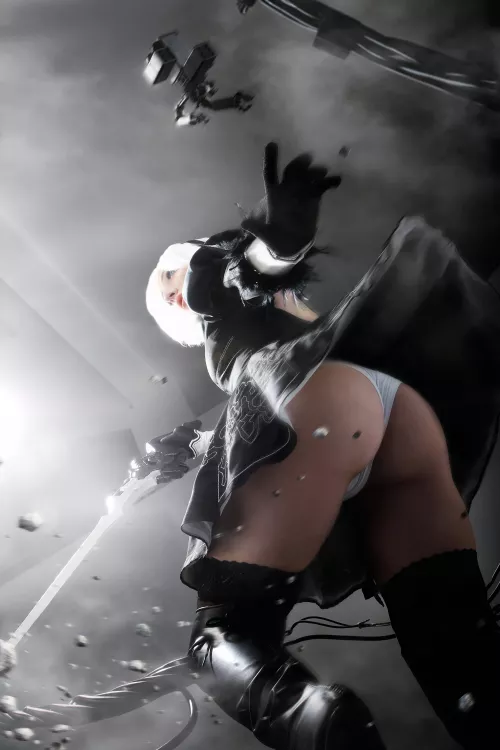 2b cosplay by me by sedokovair_cosplay