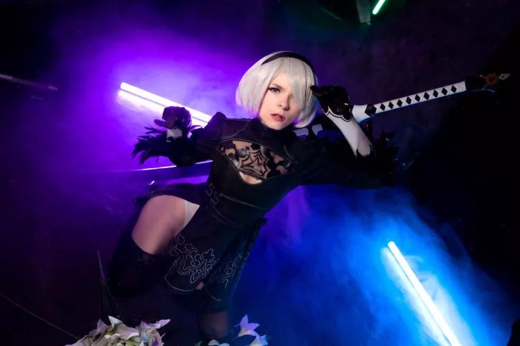 2B from Nier Automata by Nia by htideharriki