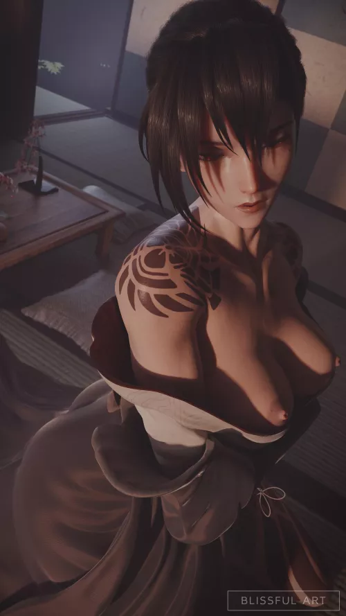 Akeha (Blissful Art) by mustachy-