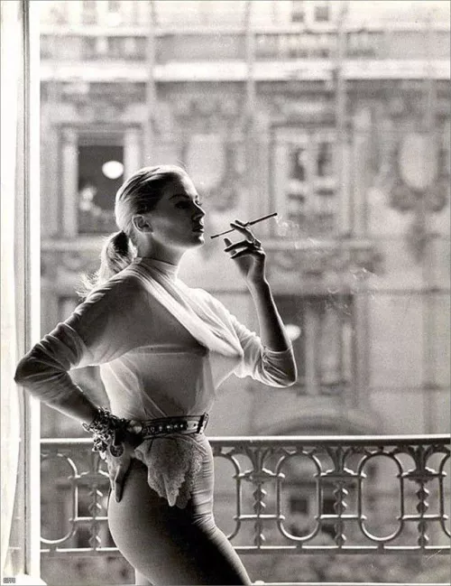 Anita Ekberg in Paris, 1959. by PhilosophyFan