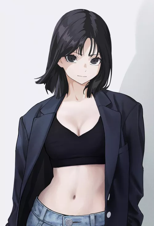 Black Blazer  by CheetahSperm18