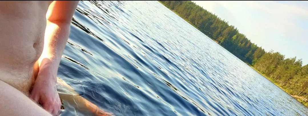 Calm waters. Only thing missing is company.  posted by ihavetheonering