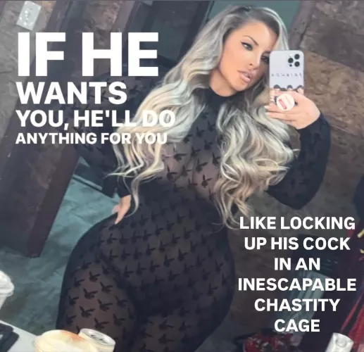 He will do anything to please her 🔐 by keyholdercaptions