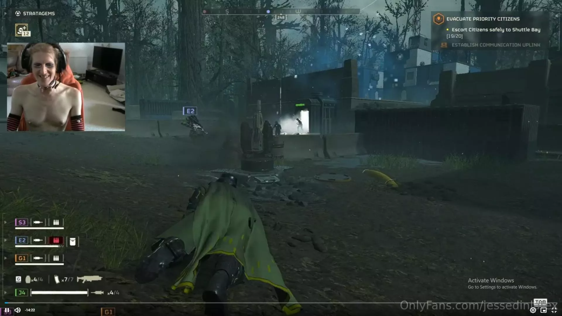 Helldivers with my bewbs out! posted by Simple-Sexy