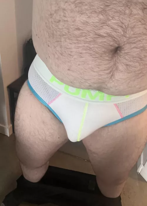 I rarely wear white pairs 🤓🩲 by GrMax28