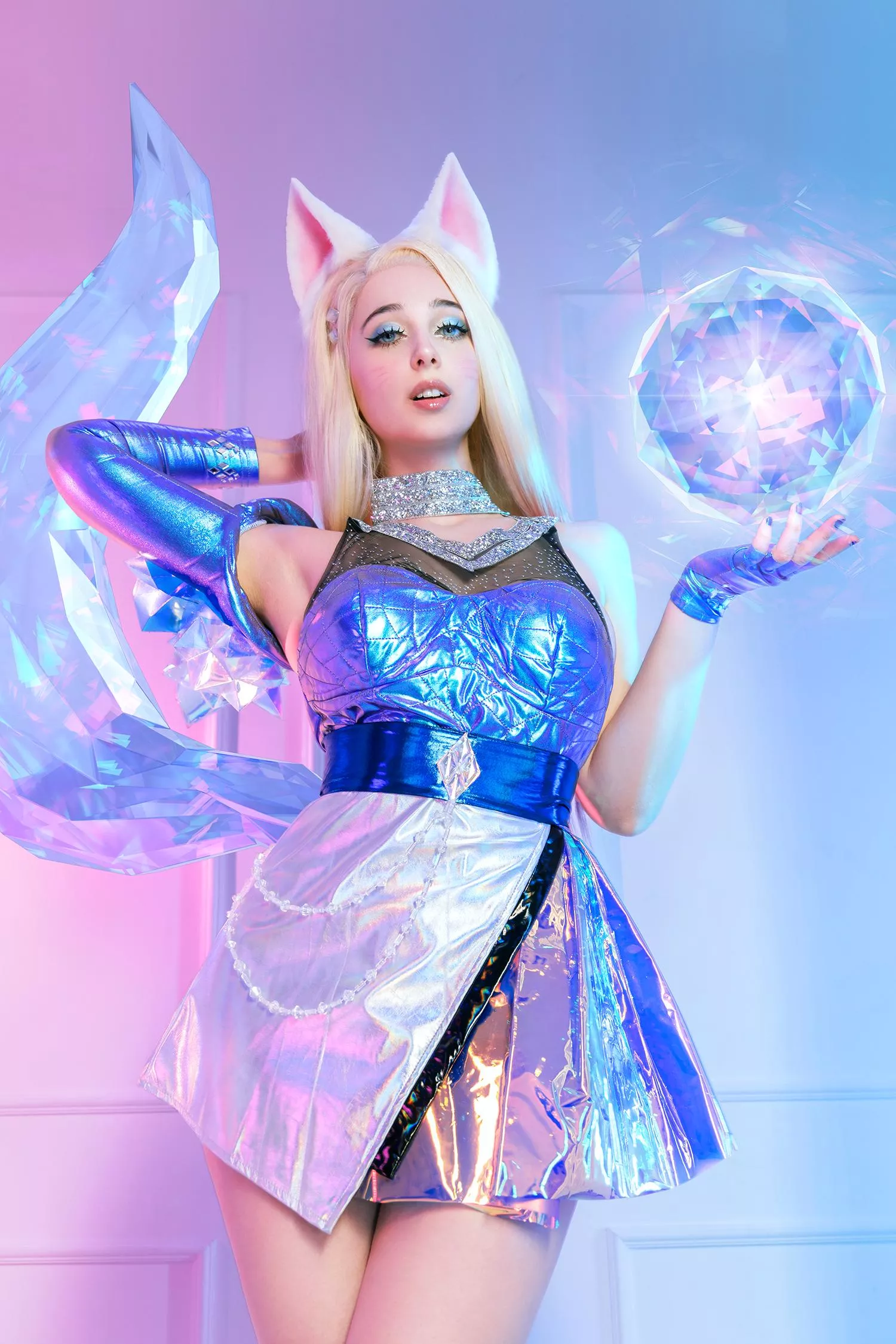 KDA All Out Ahri by GumihoHannya posted by GumihoCosplay