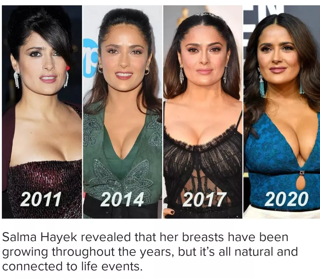 Like a fine wine! Salma Hayek  posted by Mac8008s