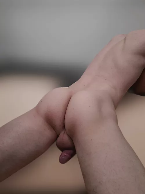 Lying on the floor and showing off my little butt. 😌 by Head-Pomegranate-372