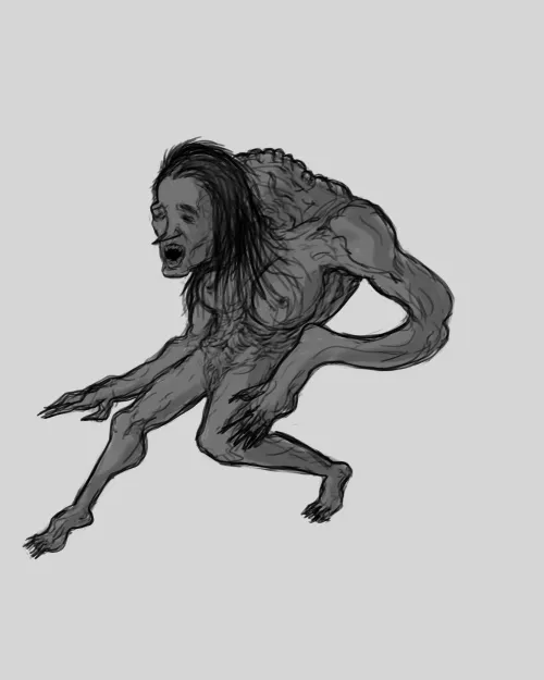 Monster girl (oc) by Alvesartt_