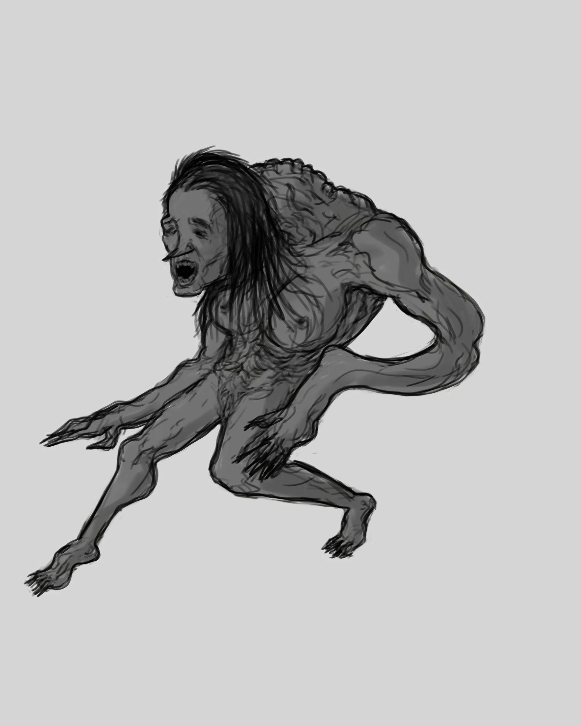 Monster girl (oc) posted by Alvesartt_