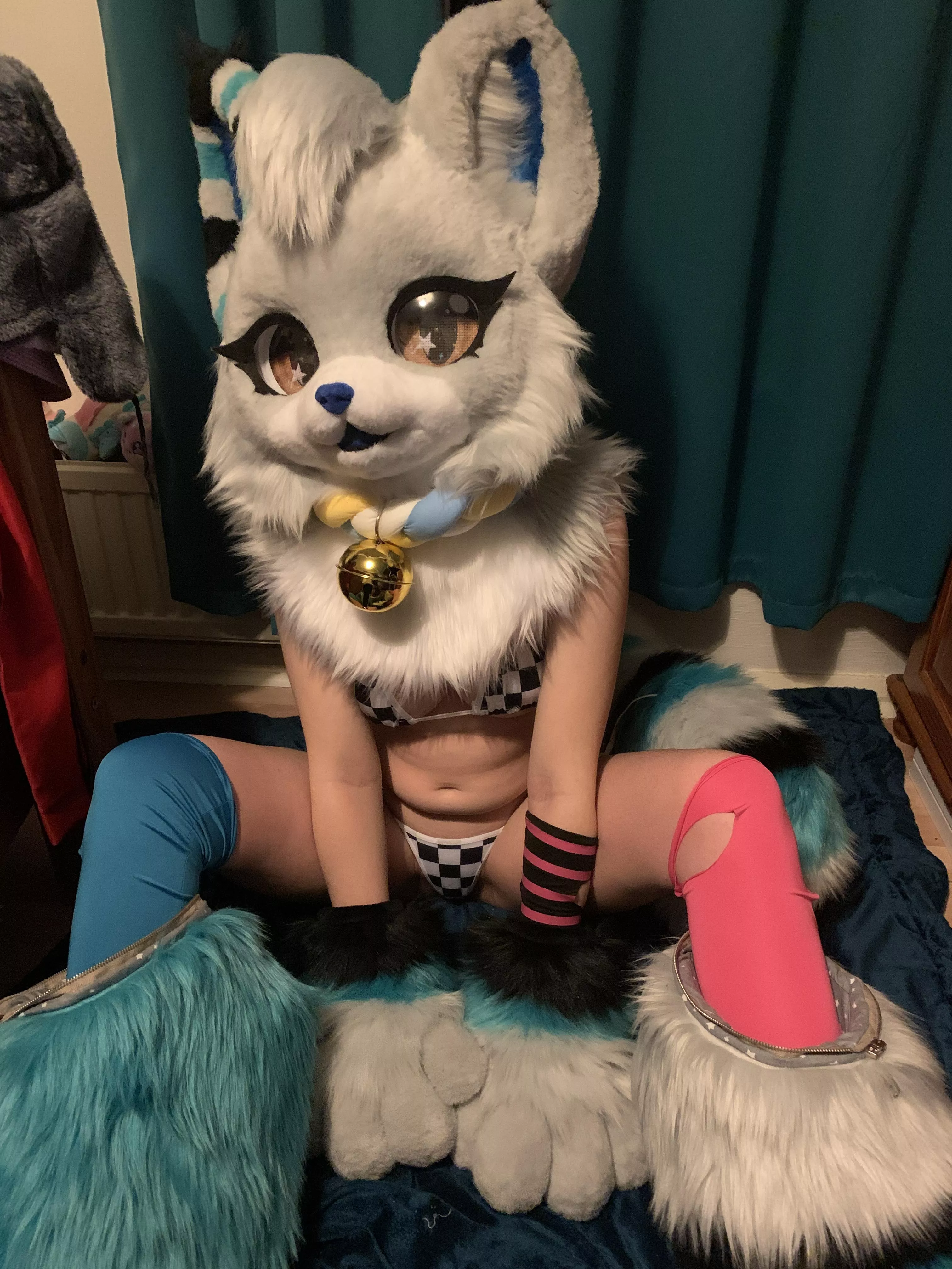 Naughty Ibuki Mioda Partial Fursuit Cosplay posted by HentaiLewdist