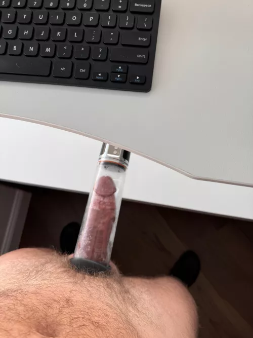 Need some under the desk servicing during work calls😈 by hairynaked69