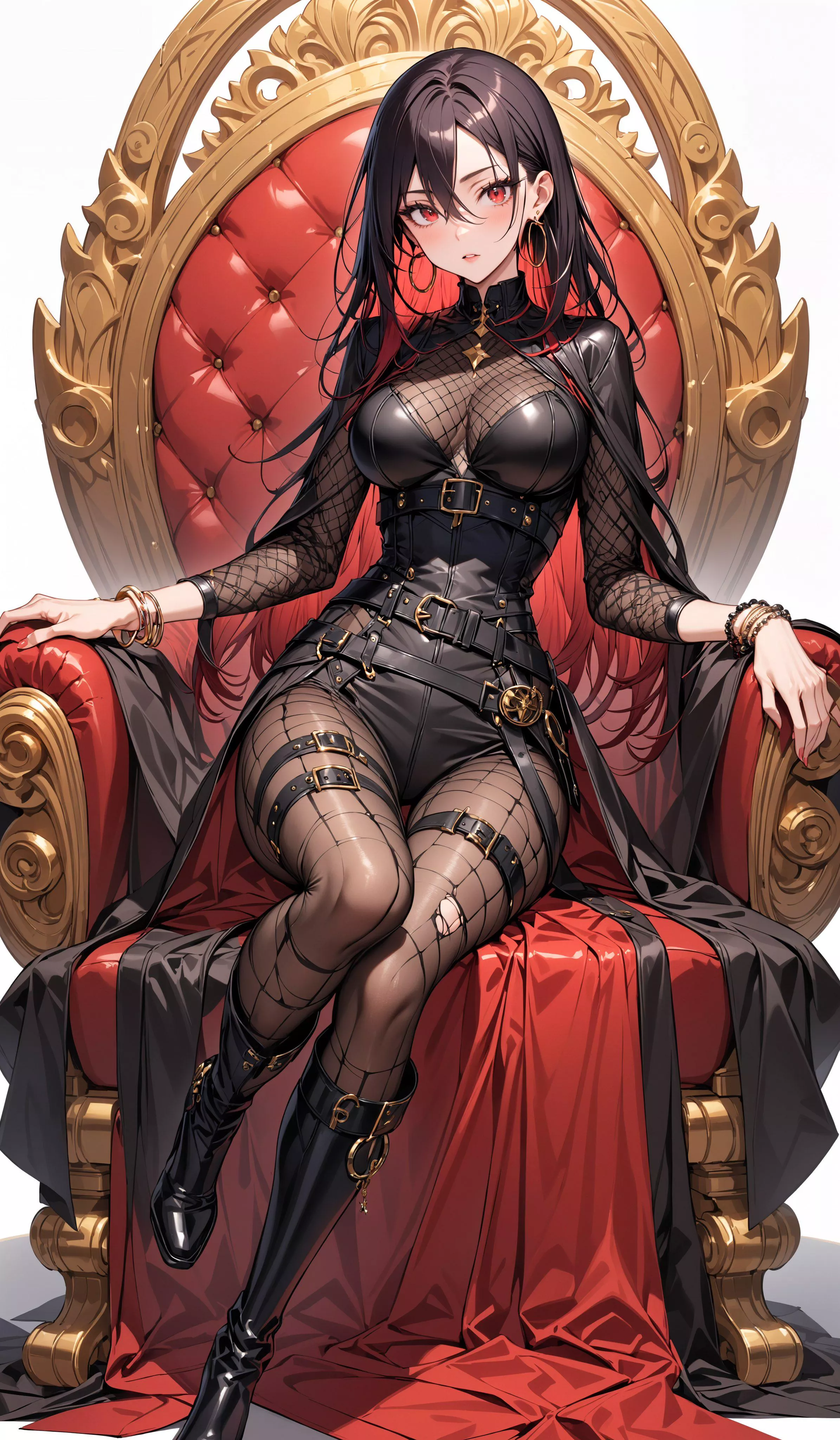 On her Throne  posted by CheetahSperm18