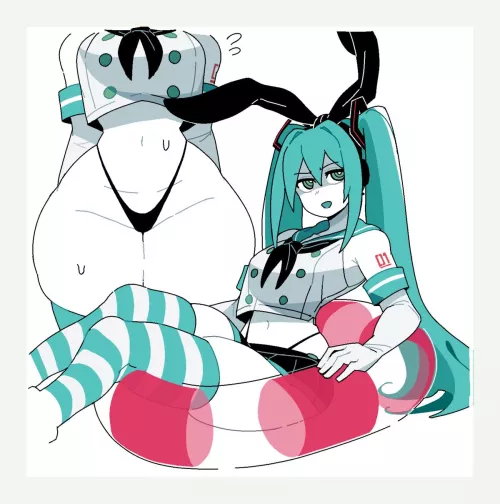 Shimakaze Miku, or Shimikukaze fot short (Dizzyspells) by Equal_Store267