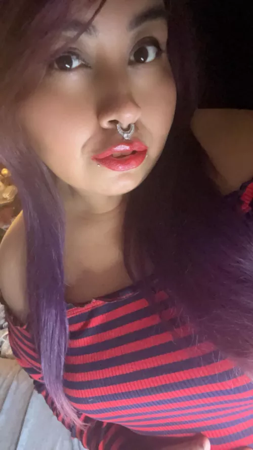 This red lip 💋😍 by bbw_shinigami_girl