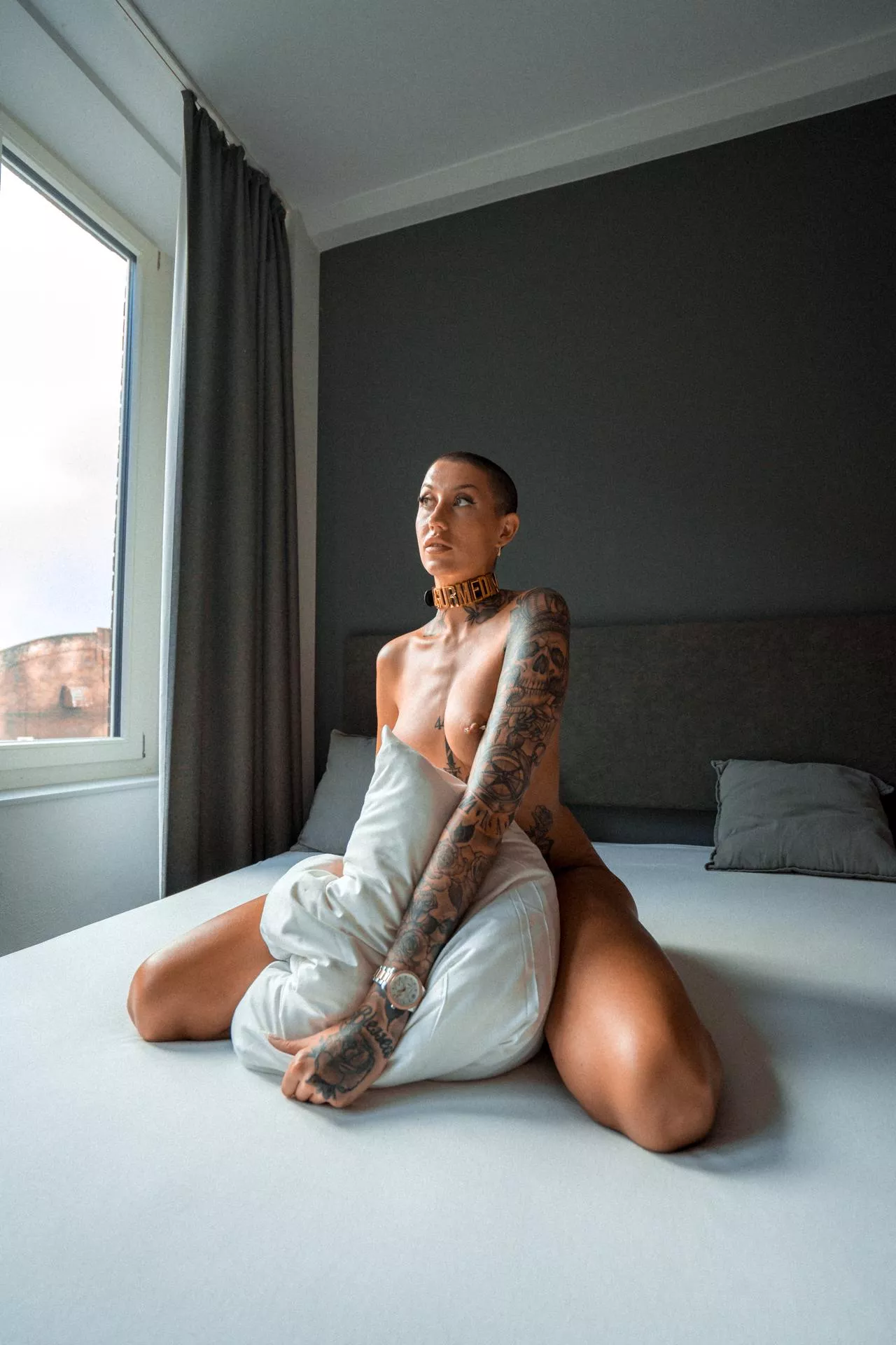 Would you help me shave? posted by tattooedmia_