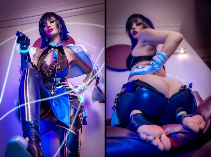 Yelan from Genshin Impact by Aery Tiefling [OC] by AeryKorvair