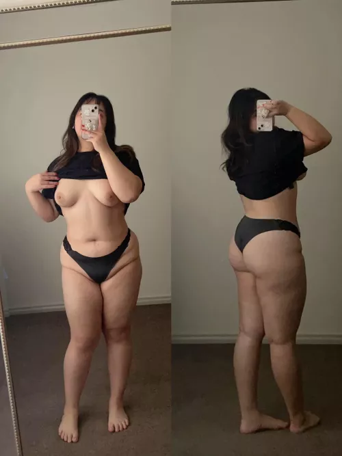 5’1 and thick so i’m perfect to throw around but i can also take a pounding 😉 by strawberryxtart