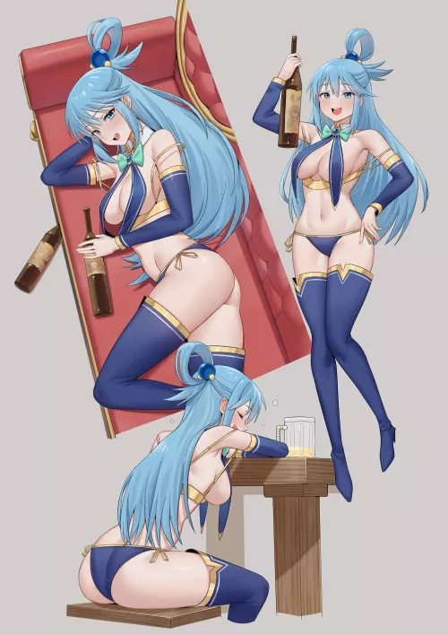 Aqua [Konosuba] by xSaviour_N