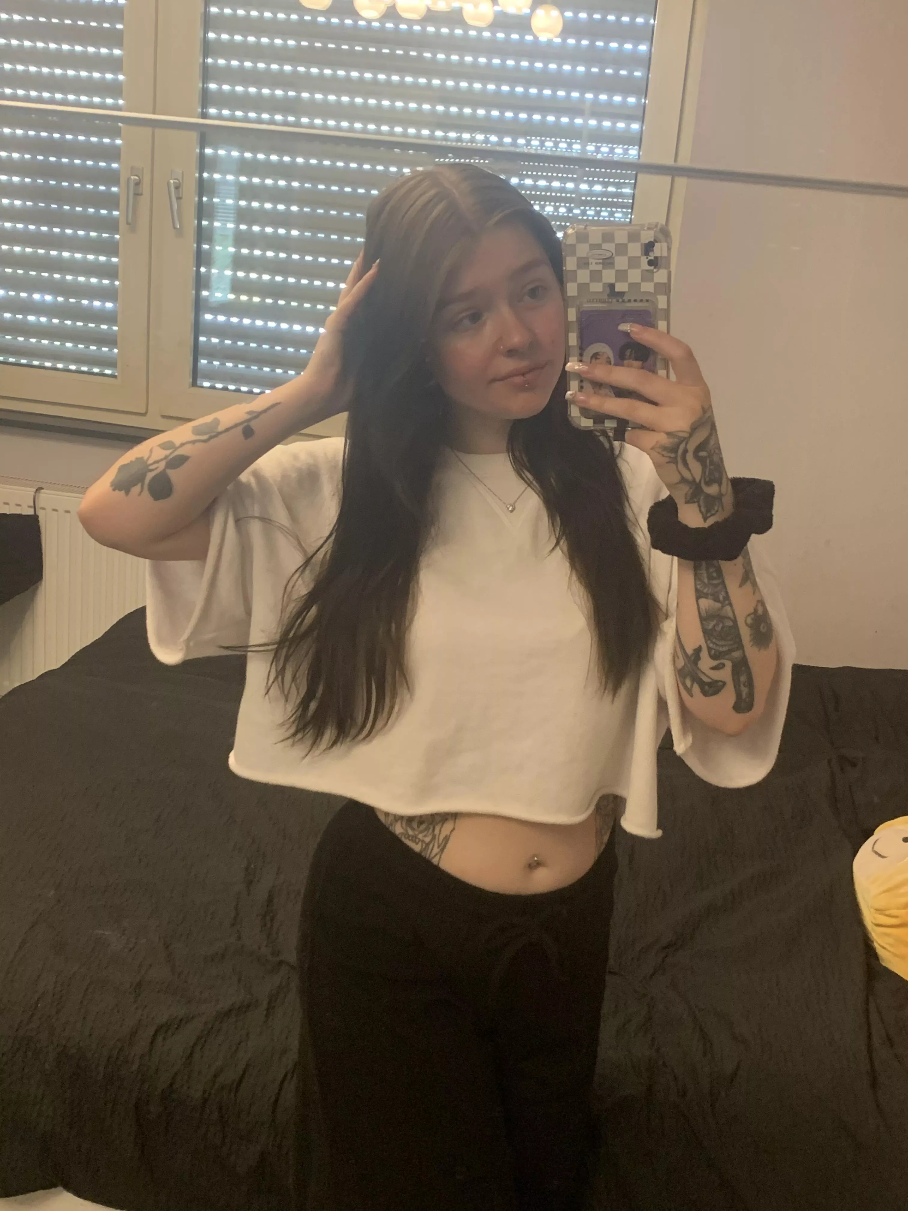 bought a new crop top, do you like it posted by EmillySellare