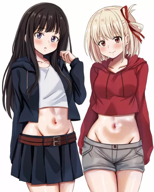 Chisato and Takina [Lycoris Recoil] by A_MASSIVE_PERVERT
