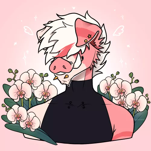 ♡ do you have many characters/fursonas? If so, which species? (art by me) ♡ by bylenore