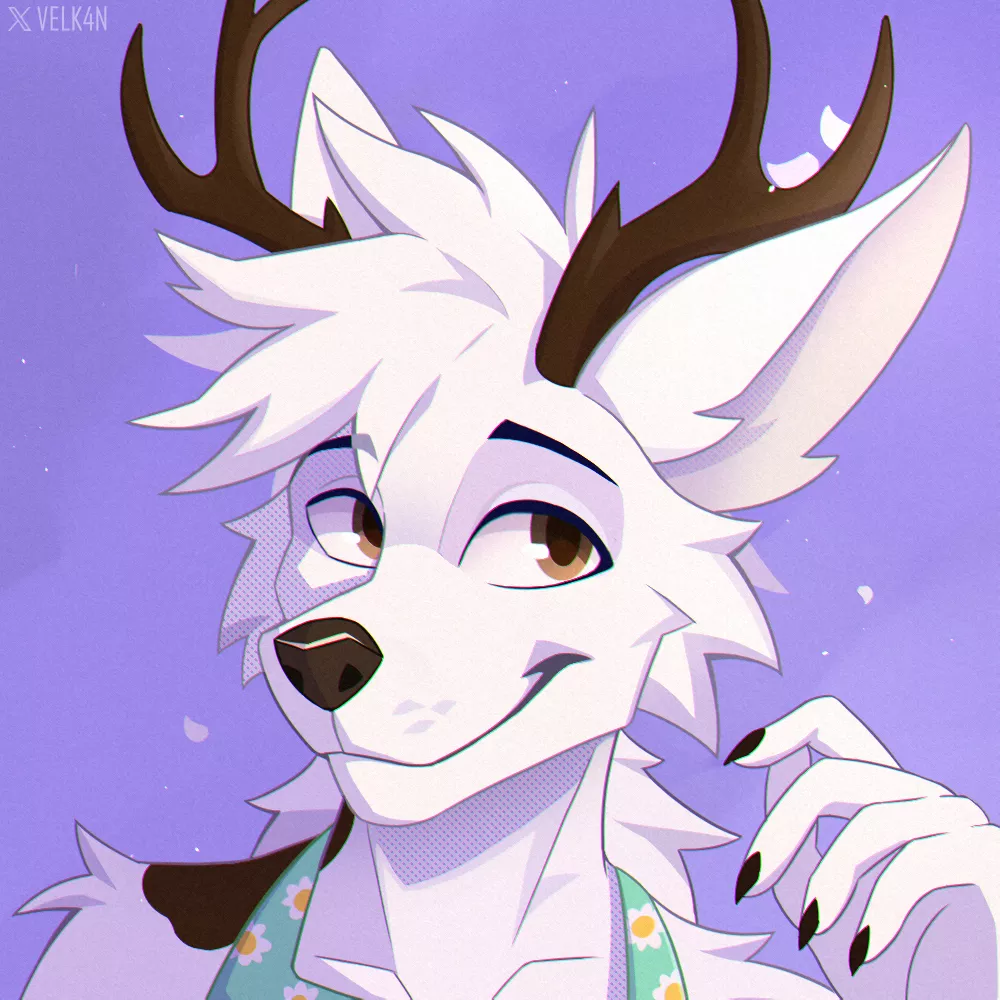 Icon Commission (old art by me) posted by Velkanh