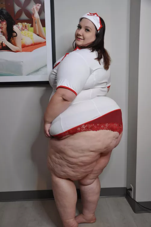 I'm just a helpful nurse here to cure you  by KaylaPeach90