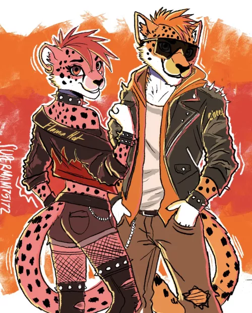 Meet Chester’s Flamin’ Hot Girlfriend. (Art by me) by superman175172