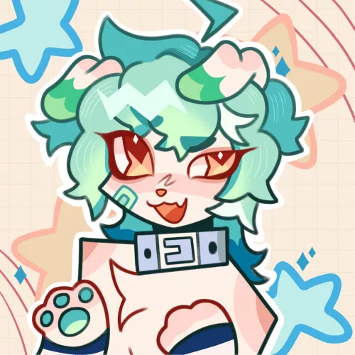 new pfp! art by me :3 by creepilyxcute