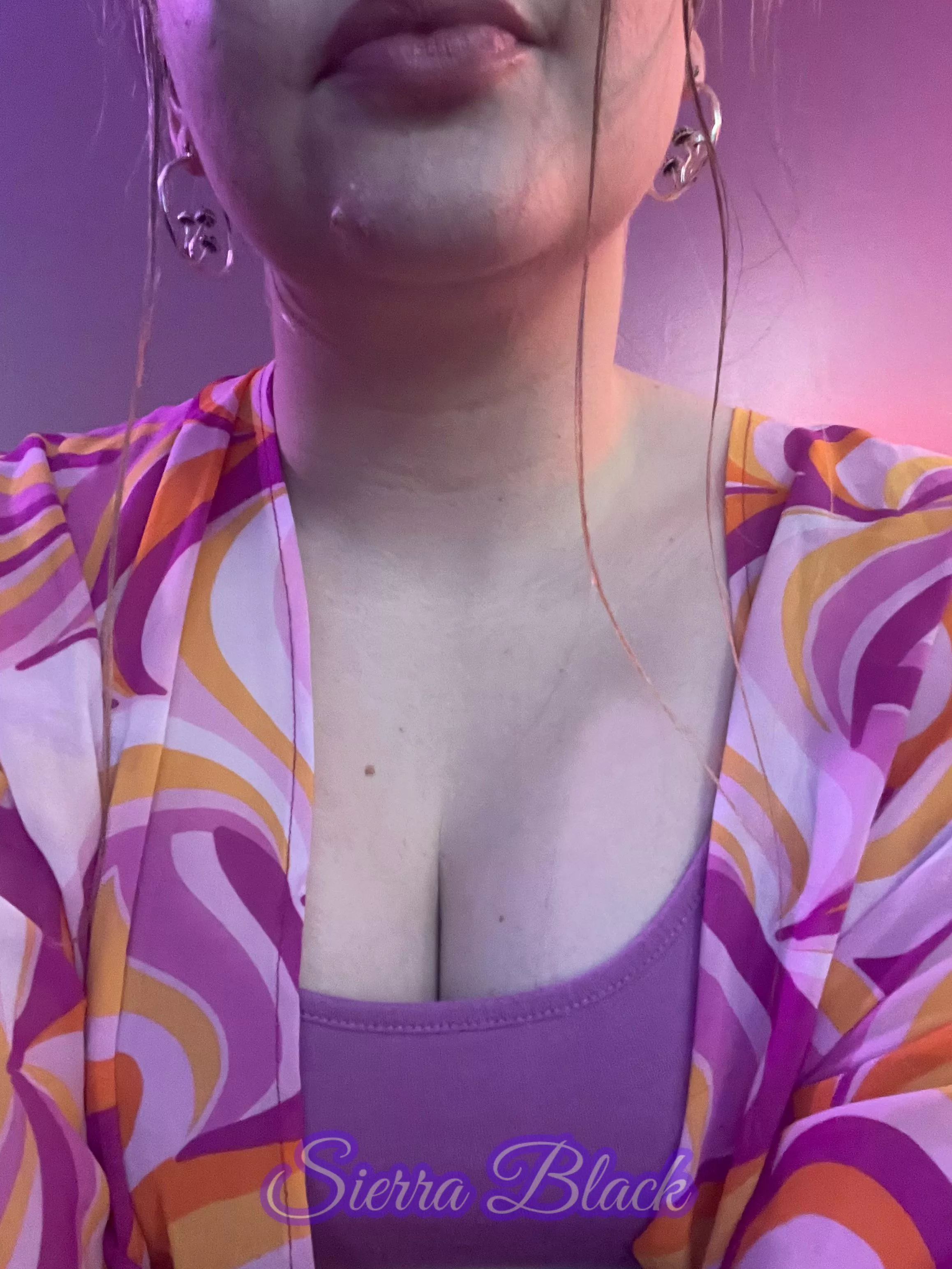 Summertime 💜🪩💜  Who’s going to get me a slurpy?  posted by sierrablackk