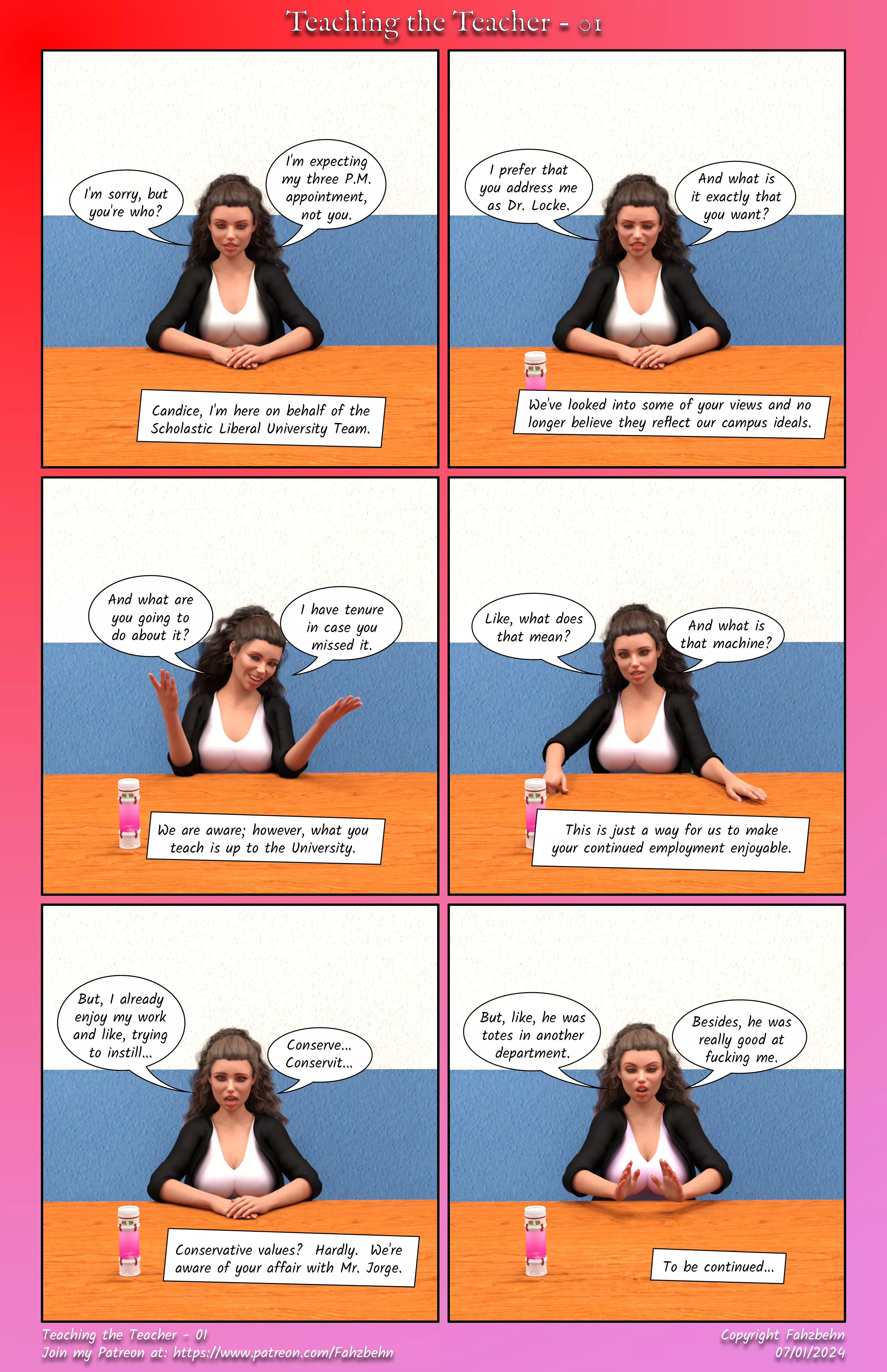 Teaching the Teacher - 01 posted by fahzbehn