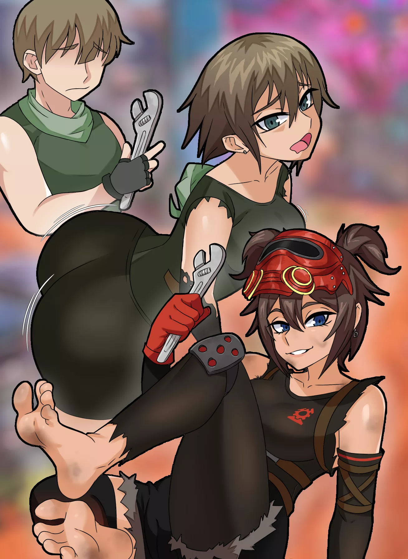 The Machinest (M -> F) [Fortnite] by erasethismail posted by 66699966699966699960