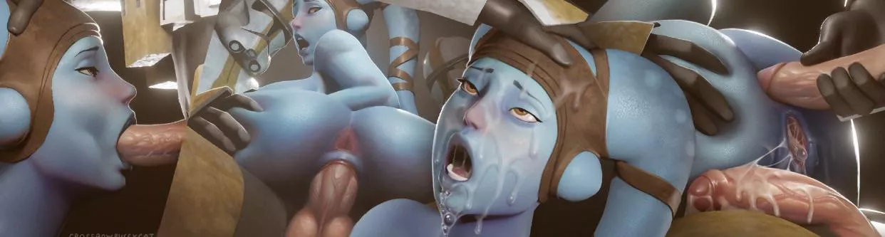 Aayla Gangbang (crossbowpussycat/Apulaz) posted by Meme_BigPePe