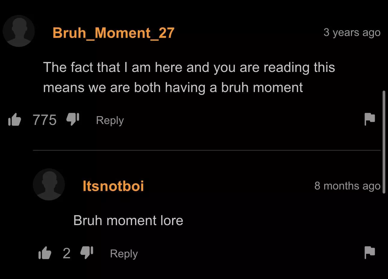 Certified top 10 bruh moments posted by McHampter_sandwich