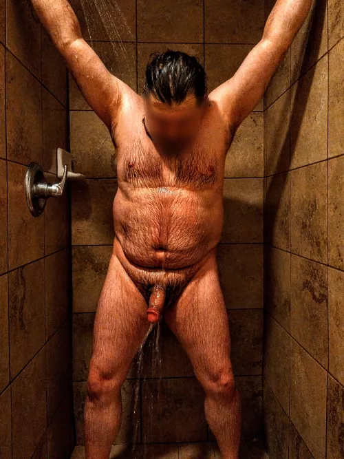 I need you on your knees in the shower  by Xander6942